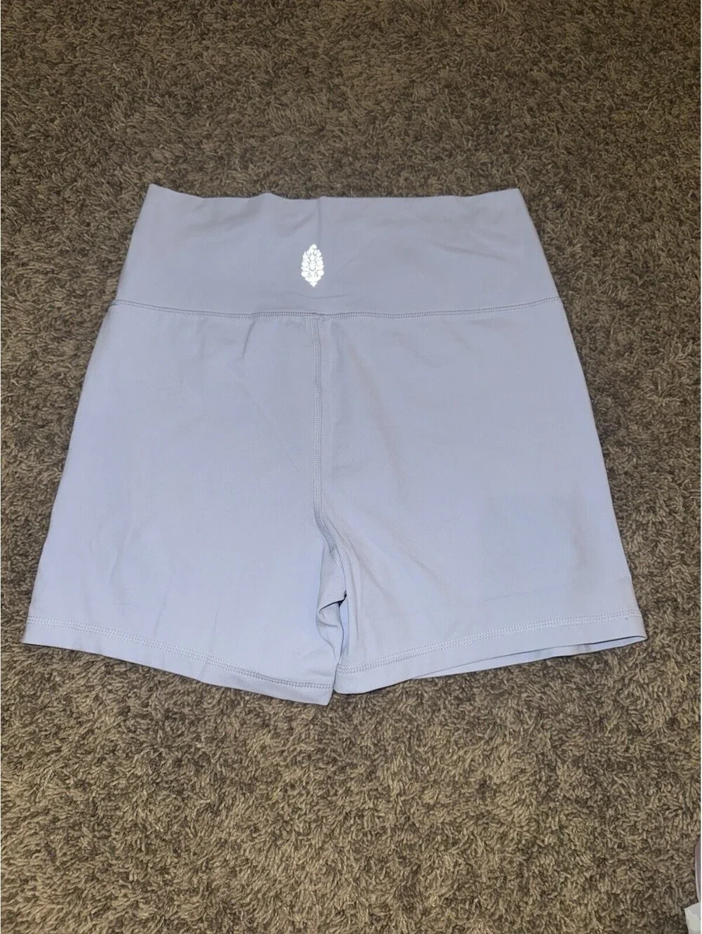 NWT Women’s Free People FP Movement Never Better Bike Shorts SMALL Blue